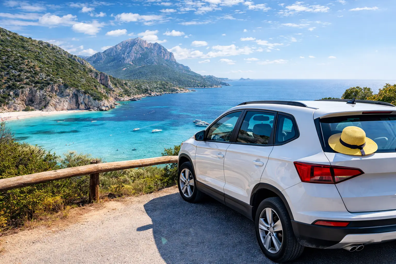 Noleggio auto in Sardegna 2026: guidare nel Nord Sardegna vista mare